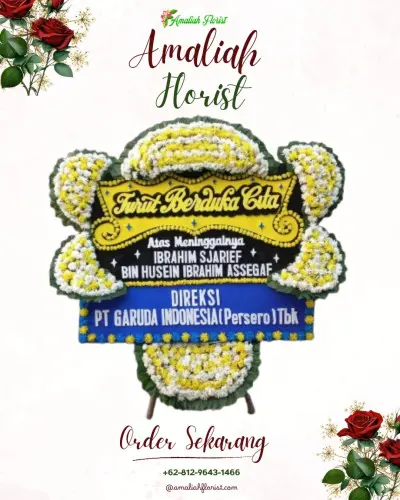Papan Bunga Duka di Bumu Ayu